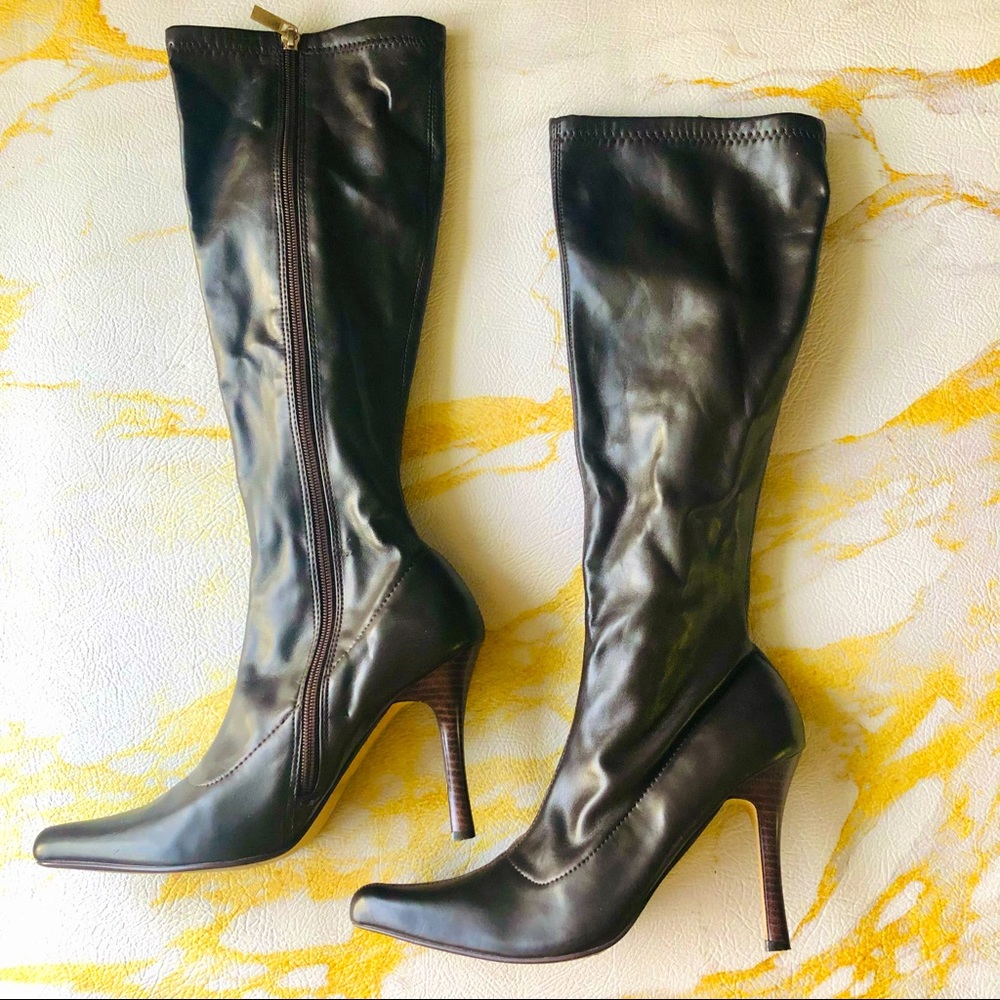 Fitting Warm-Lined Tall Stilleto Boots
